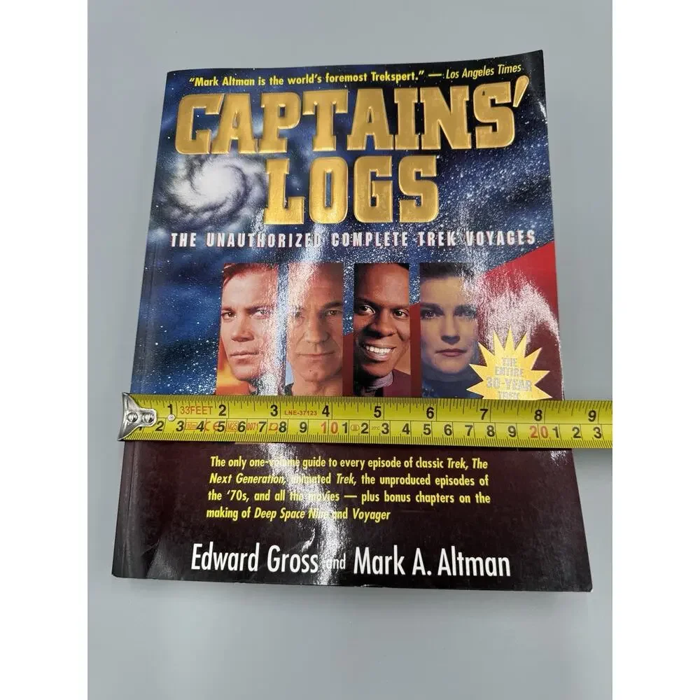 Star Trek Captain's Log: The Unauthorized Complete Trek Voyages & Companion Book